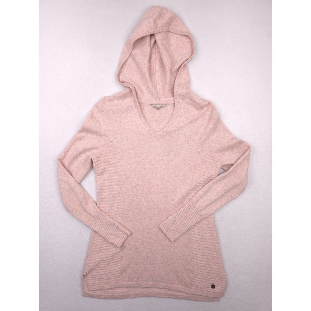 Royal Robbins Sweater Womens Medium‎ Pink Highlands Hoody Merino Tunic Pullover